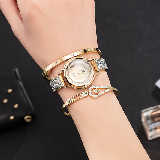Elegant CelebNet Women's Watch Set