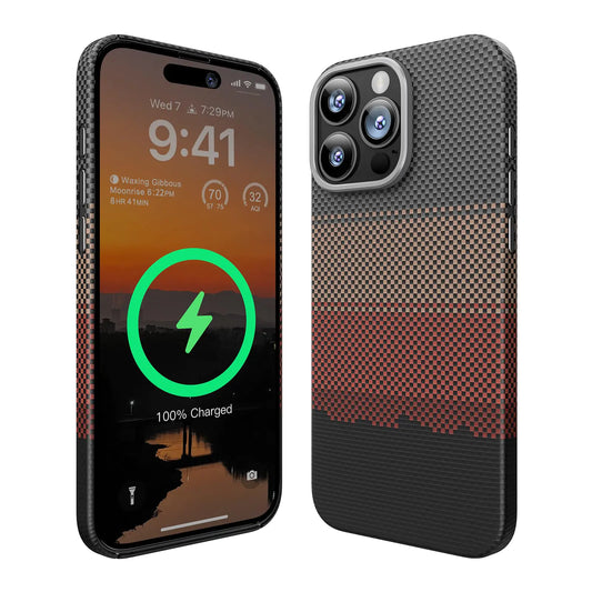 Memumi CarbonShield™ Magnetic Case for iPhone 16 Pro – Military-Grade Aramid Fiber Protection