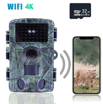 Live Show 4K Trail Camera – Capture Wildlife in Unmatched Detail!