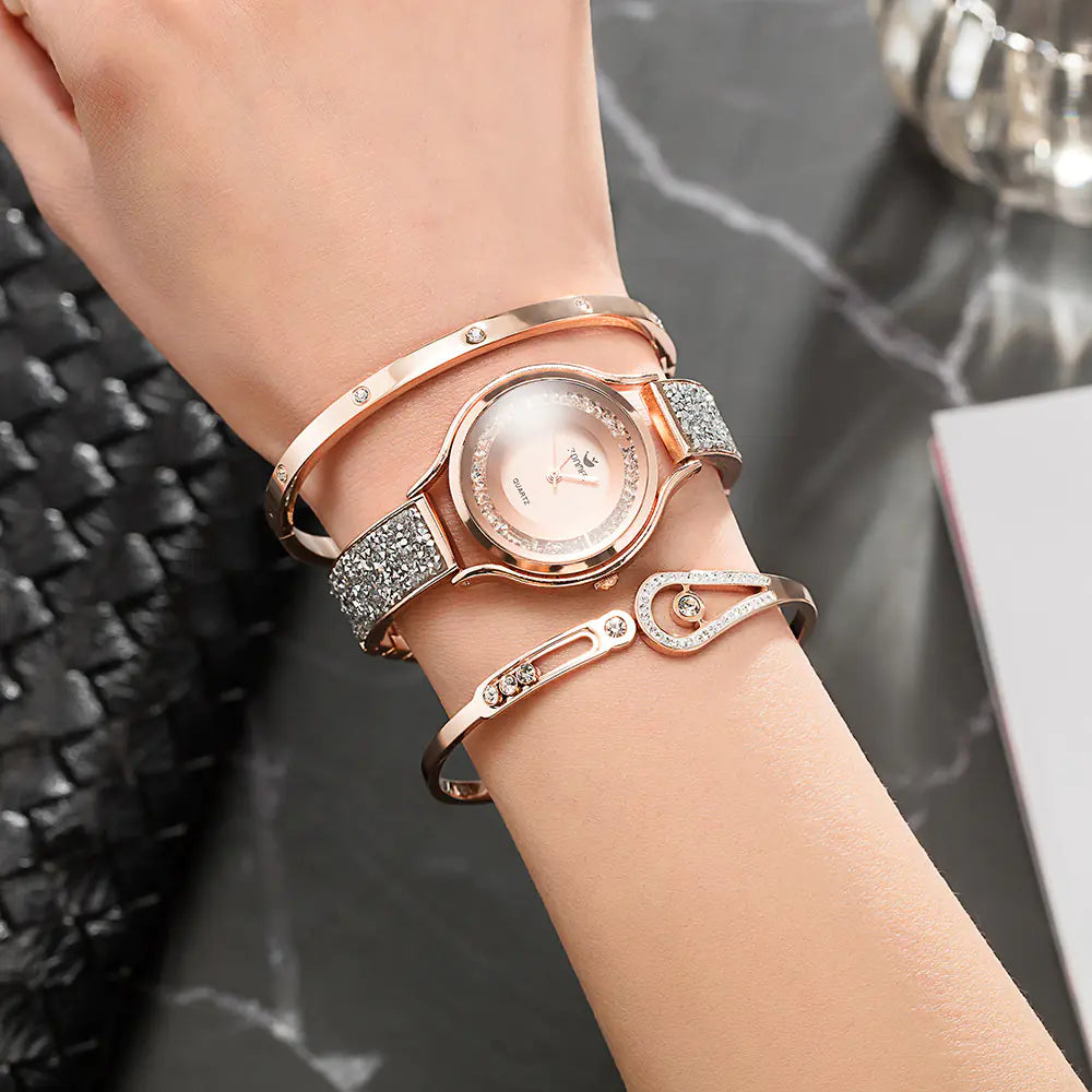 Elegant CelebNet Women's Watch Set